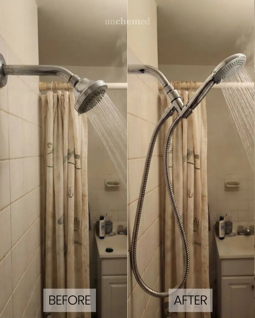 Before and after with Unchemed