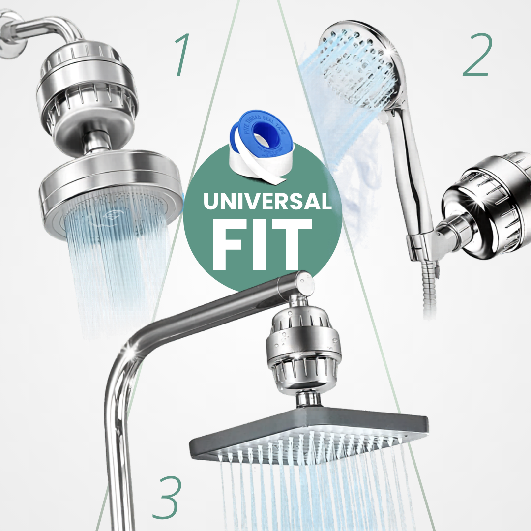 Unchemed 2.0 Replacement Filter Cartridge — 5-Stage Shower Filter Refill