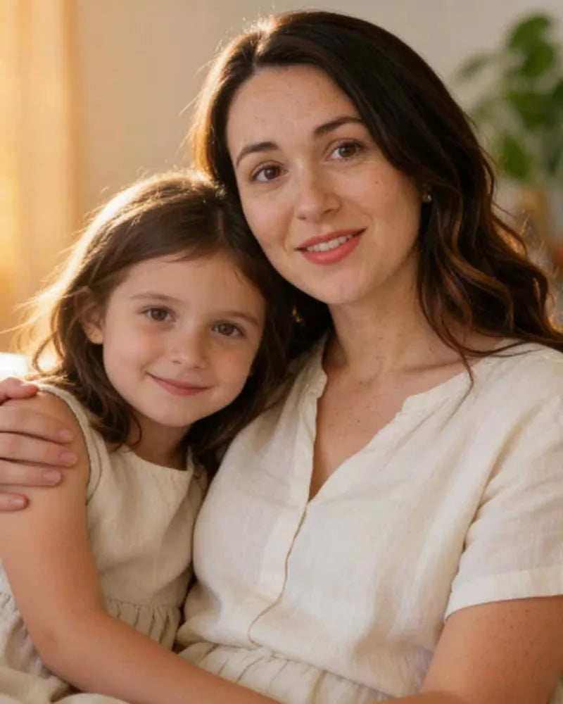 Dr. Lena Hale with her daughter