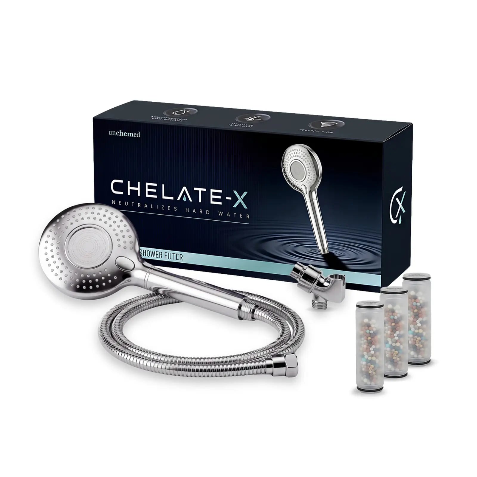Unchemed Chelate-X full kit with the retail box