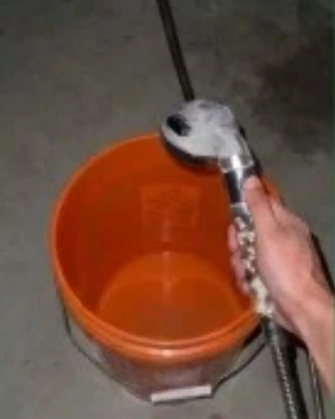 Prototype showerhead tested at home