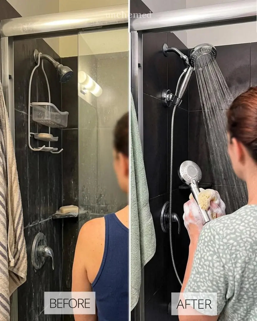 Before and after with Unchemed